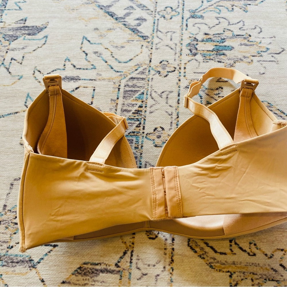 Auden Tan Nursing Bra Lightly Lined Full Coverage T-shirt Bra New - Picture 5 of 8